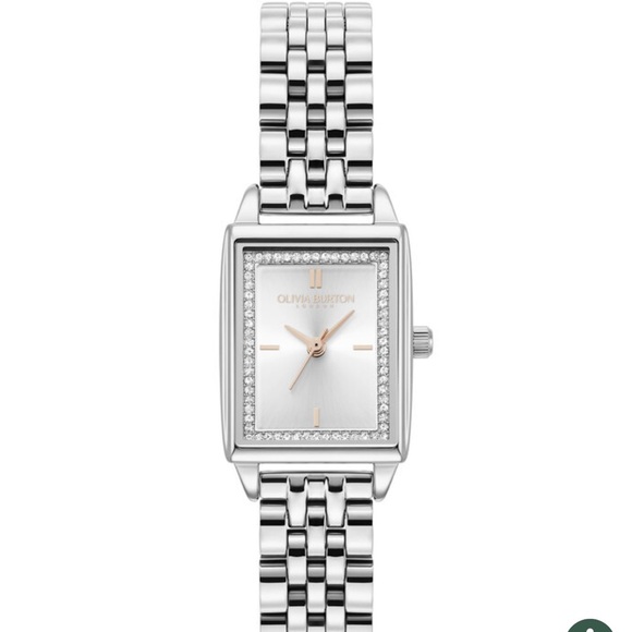 OLIVIA BURTON Silver and White Women's Watch - Picture 4 of 9